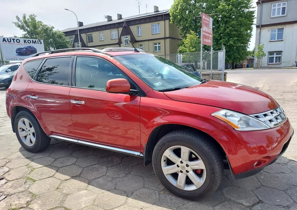 Nissan Murano cena 12500 przebieg: 281790, rok produkcji 2006 z Mieszkowice małe 254